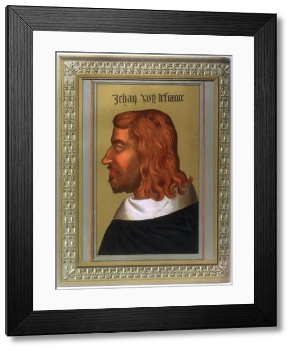 Framed Print : Jean II Le Bon / Ronjat Framed Print : Jean II Le Bon / Ronjat