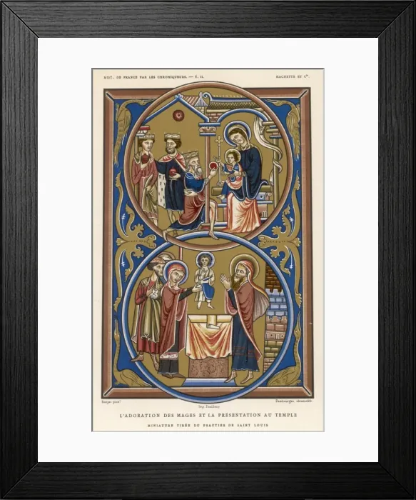 Framed Print : Magi, Presentation Framed Print : Magi, Presentation