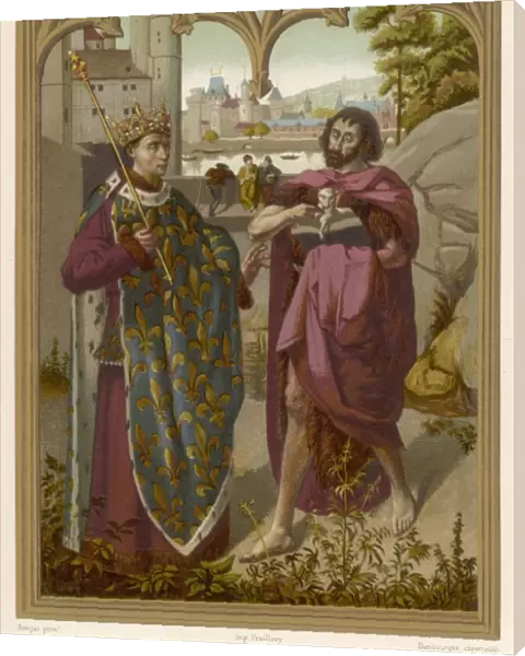 Louis IX with John Bapt