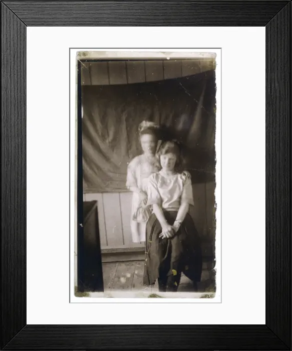 Framed Print : Spirit Photo - Sisters Framed Print : Spirit Photo - Sisters