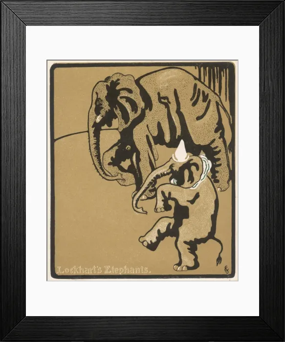 Framed Print : Elephants at the Circus Framed Print : Elephants at the Circus