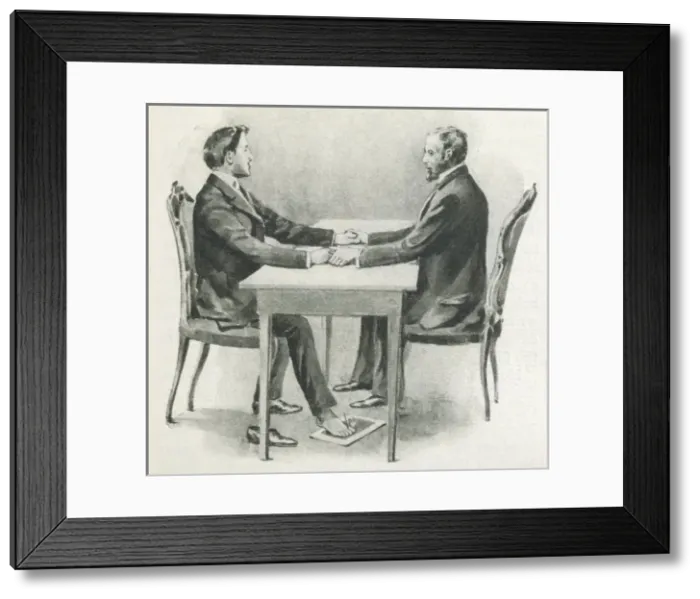 Framed Print : Writing with Toes Framed Print : Writing with Toes