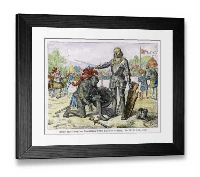 Framed Print : Maximilian Knights Man Framed Print : Maximilian Knights Man