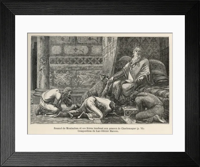 Framed Print : Seeking Kings Favour Framed Print : Seeking Kings Favour