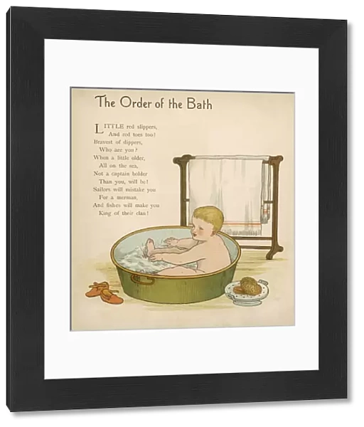 Bathing Baby  /  Scannell