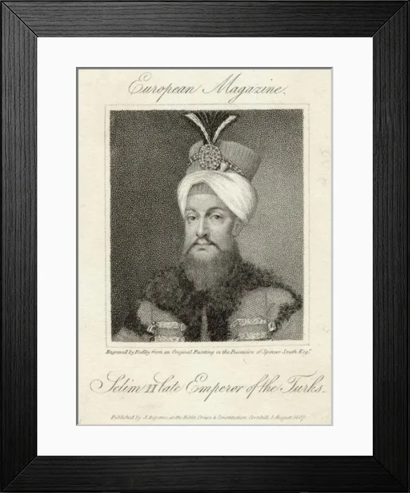 Framed Print : Selim III (Ridley) Framed Print : Selim III (Ridley)