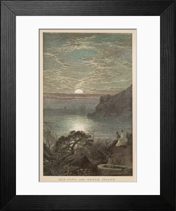 Framed Print : Scenery / Coastline Framed Print : Scenery / Coastline