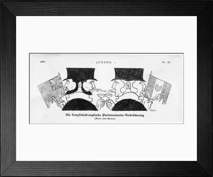 Framed Print : International / Cartoon Framed Print : International / Cartoon