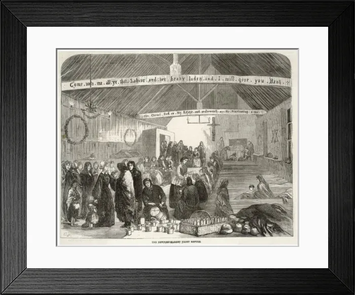 Framed Print : London Night Refuge Framed Print : London Night Refuge