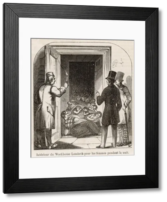 Framed Print : Lambeth Workhouse Framed Print : Lambeth Workhouse