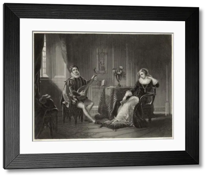 Framed Print : Queen of Scots / Chastelrd Framed Print : Queen of Scots / Chastelrd