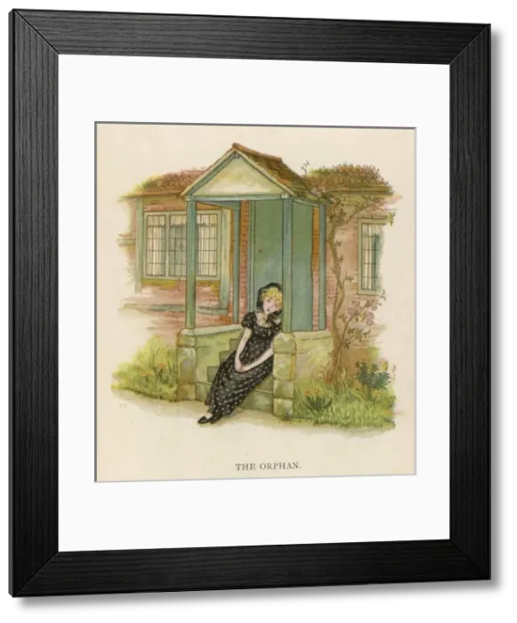 Framed Print : Children  /  Orphan Girl