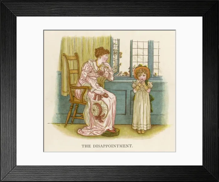 Framed Print : Mum & Disappointed Child Framed Print : Mum & Disappointed Child