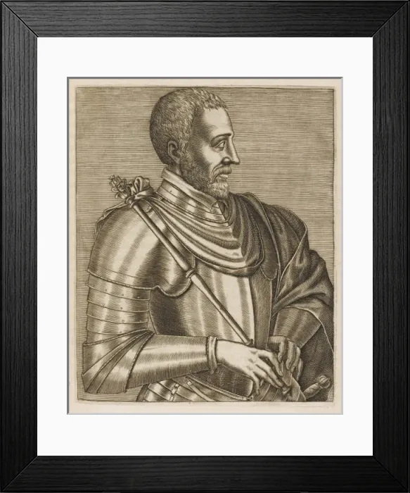 Framed Print : James V / Scotland / Thevet Framed Print : James V / Scotland / Thevet