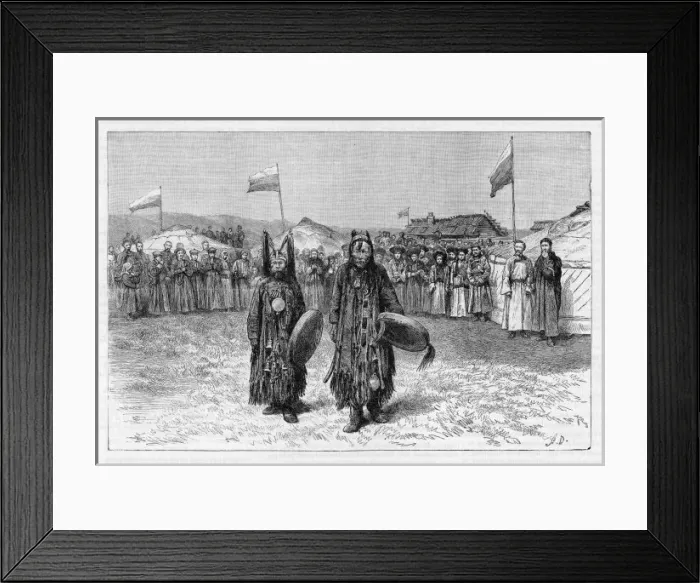 Framed Print : Shamans of Tunguska Framed Print : Shamans of Tunguska