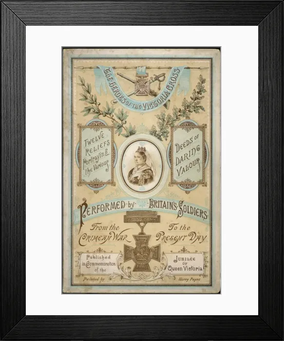 Framed Print : Victoria Cross Album Framed Print : Victoria Cross Album