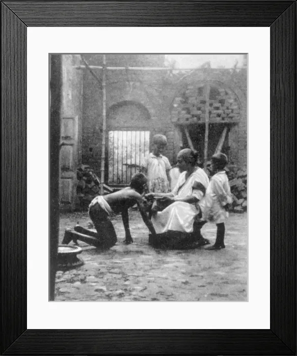 Framed Print : Kamala Accepts Drink Framed Print : Kamala Accepts Drink
