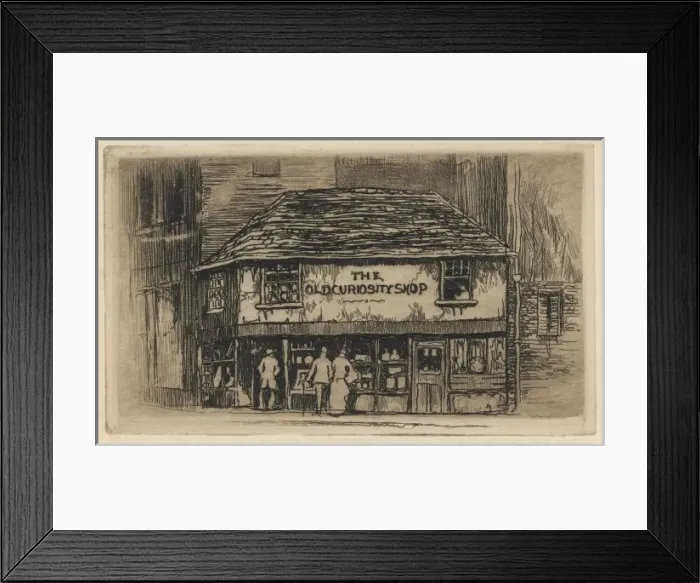 Framed Print : Old Curiosity Shop Framed Print : Old Curiosity Shop