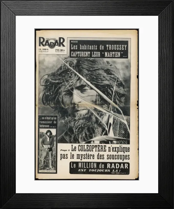 Framed Print : Ufos / Troussey, France Framed Print : Ufos / Troussey, France