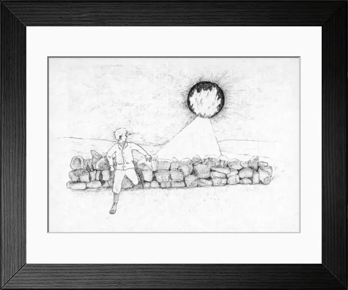 Framed Print : Ufos / Sunter / Northumber Framed Print : Ufos / Sunter / Northumber