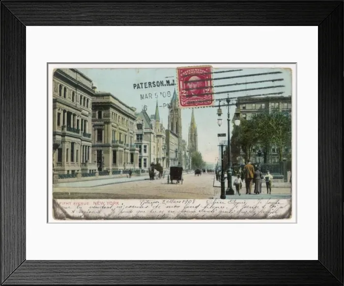 Framed Print : New York / Fifth Avenue Framed Print : New York / Fifth Avenue