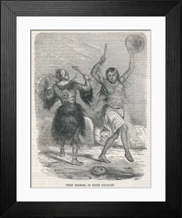 Framed Print : Yakhout Shamans / Mongolia Framed Print : Yakhout Shamans / Mongolia