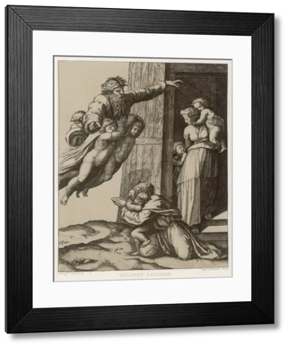 Framed Print : God and Abraham Framed Print : God and Abraham