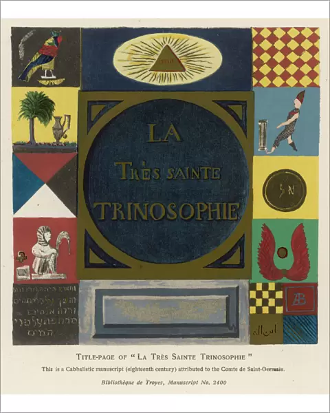 Tres Sainte Trinosophie