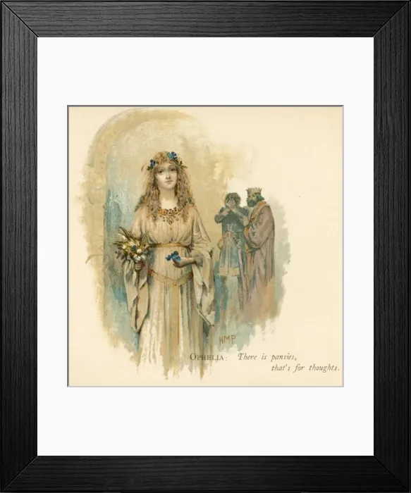 Framed Print : Ophelia Cuckoo Framed Print : Ophelia Cuckoo
