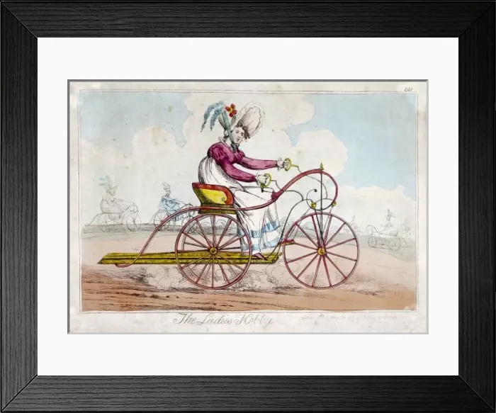 Framed Print : Ladies Hobby