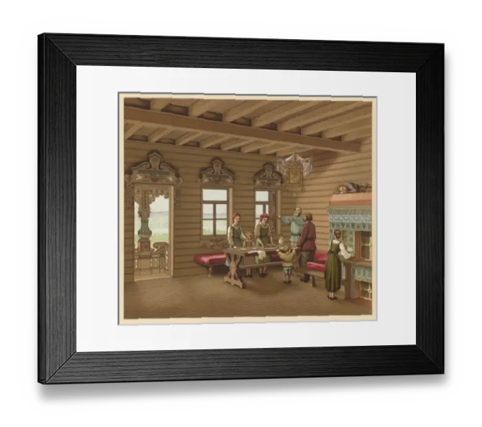 Framed Print : Grace Saying, Russia Framed Print : Grace Saying, Russia