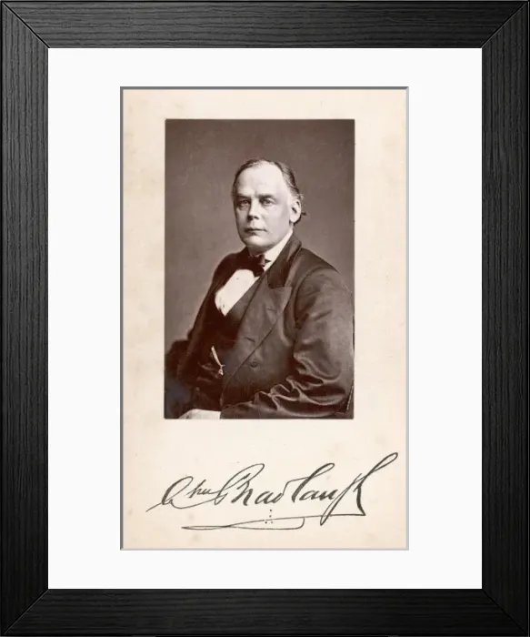 Framed Print : Bradlaugh Photo 1877 Framed Print : Bradlaugh Photo 1877