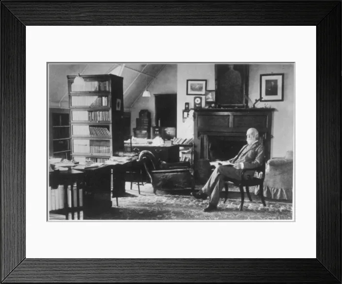 Framed Print : Sir Oliver Lodge / Photo Framed Print : Sir Oliver Lodge / Photo