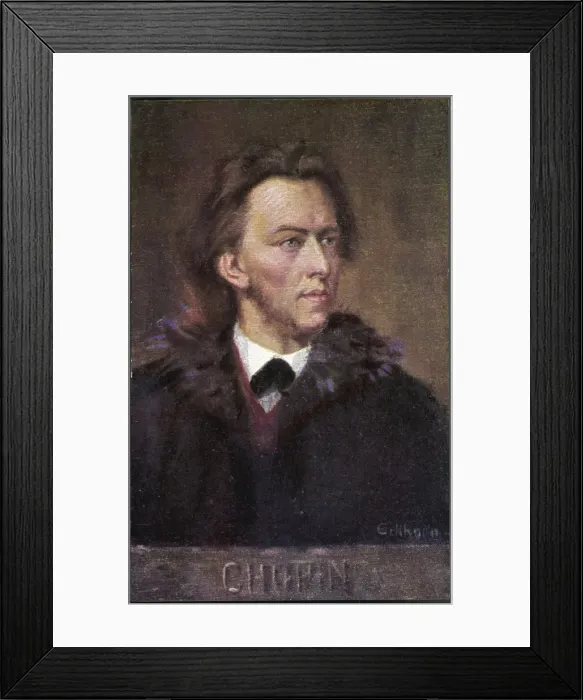 Framed Print : Chopin / Eichhorn Framed Print : Chopin / Eichhorn