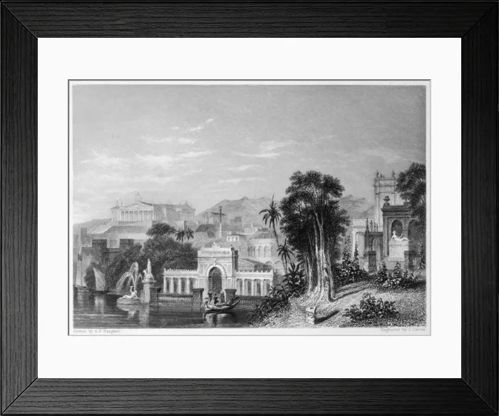 Framed Print : 7 Wonders / Diana / Sargent Framed Print : 7 Wonders / Diana / Sargent