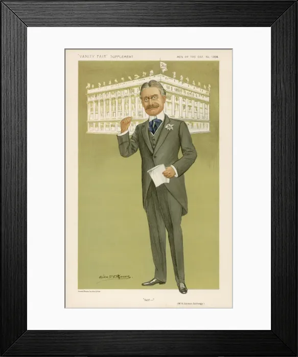 Framed Print : Gordon Selfridge Framed Print : Gordon Selfridge