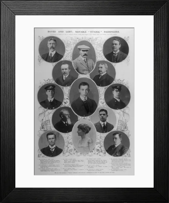 Framed Print : Transport / Titanic Framed Print : Transport / Titanic
