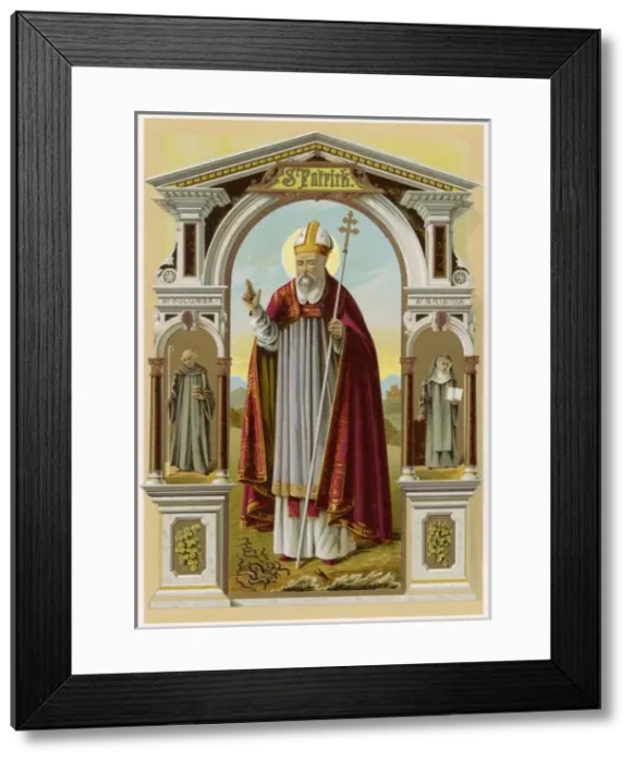 Framed Print : Saint Patrick / Butler Framed Print : Saint Patrick / Butler