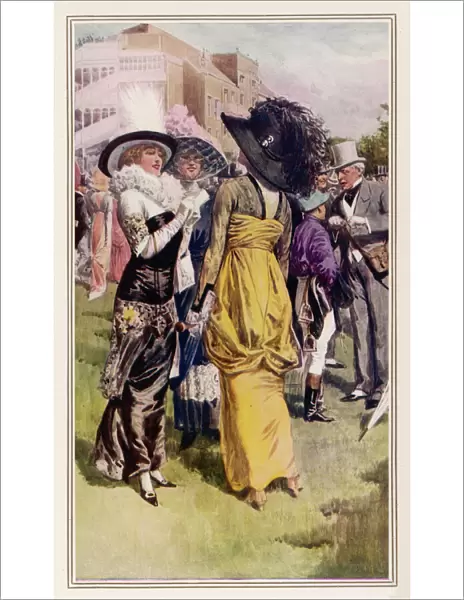 Cup Day at Ascot  /  1914