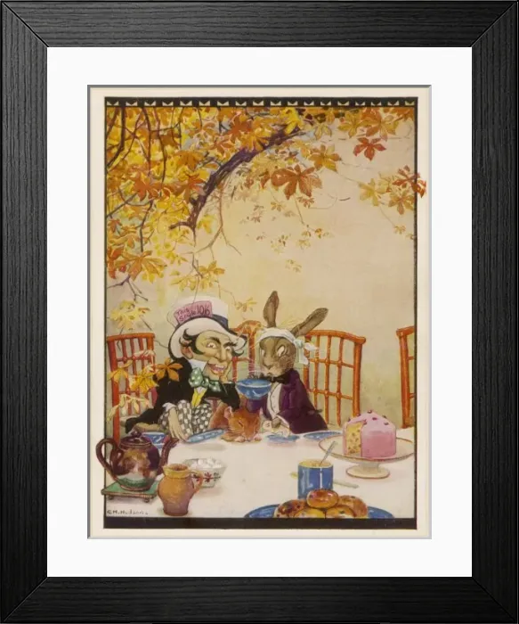 Framed Print : Mad Hatter / Hudson Framed Print : Mad Hatter / Hudson