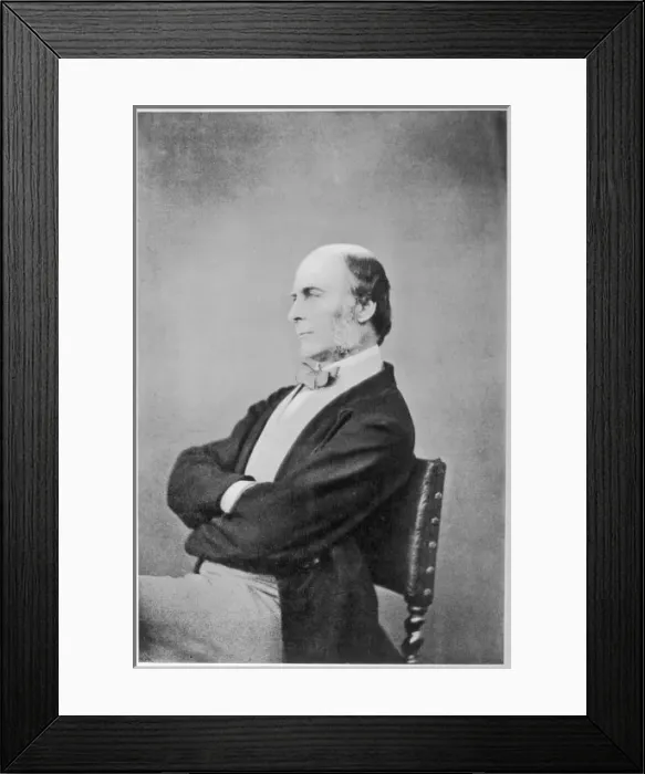 Framed Print : Francis Galton Framed Print : Francis Galton