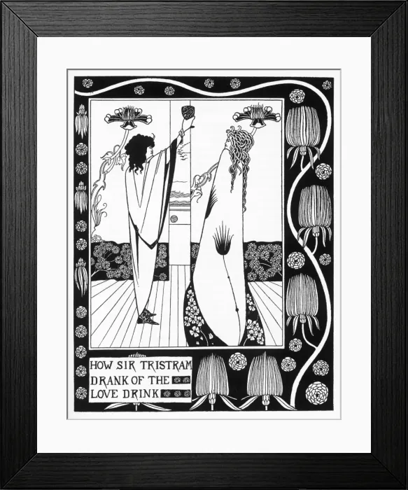 Framed Print : Tristram / The Love Potion Framed Print : Tristram / The Love Potion