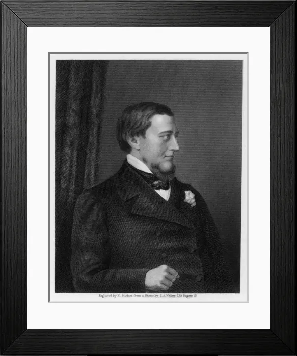 Framed Print : Sidney Herbert  /  Stodart