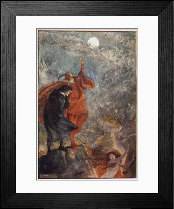 Framed Print : Faust / On the Brocken Framed Print : Faust / On the Brocken