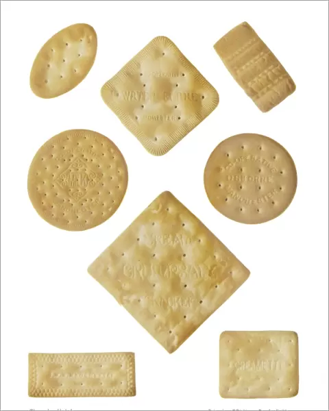 BISCUITS. Selection of biscuits for eating with cheese
