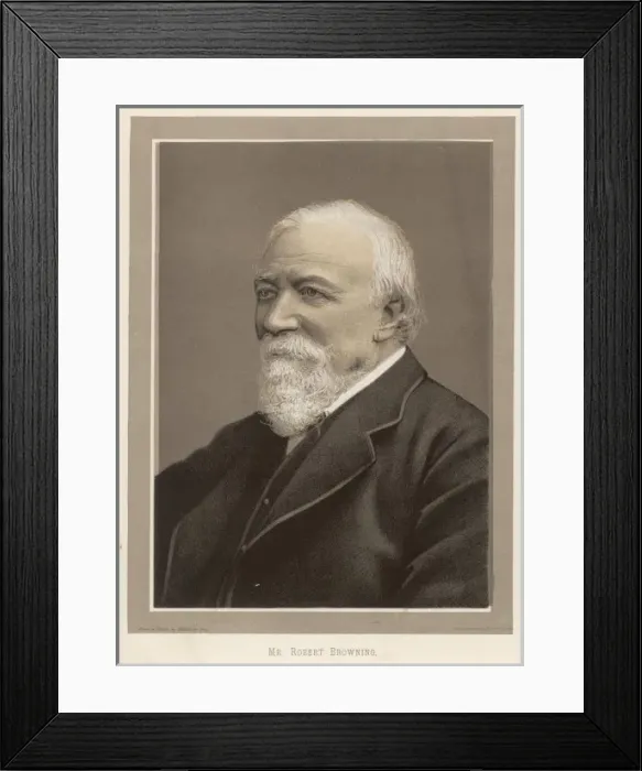 Framed Print : Robert Browning