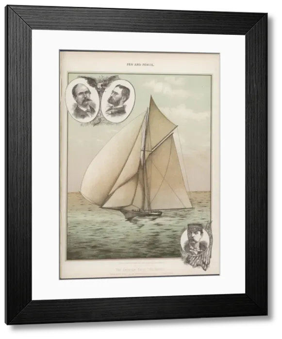 Framed Print : YACHT VOLUNTEER Framed Print : YACHT VOLUNTEER