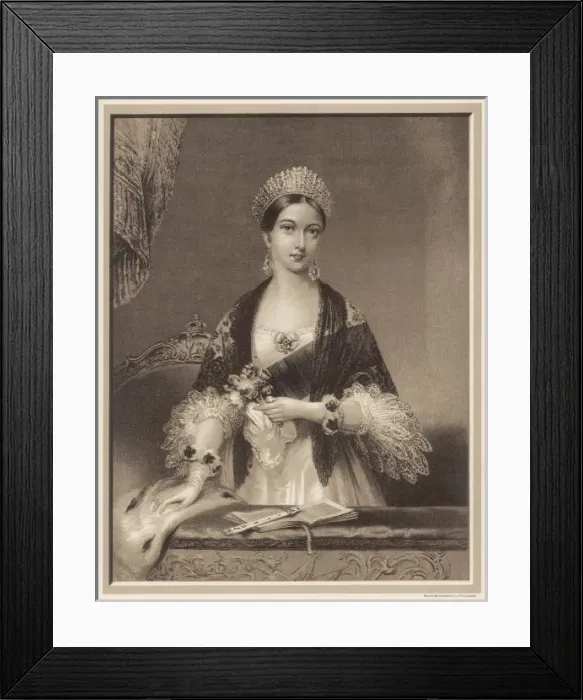 Framed Print : Victoria in 1837 Framed Print : Victoria in 1837