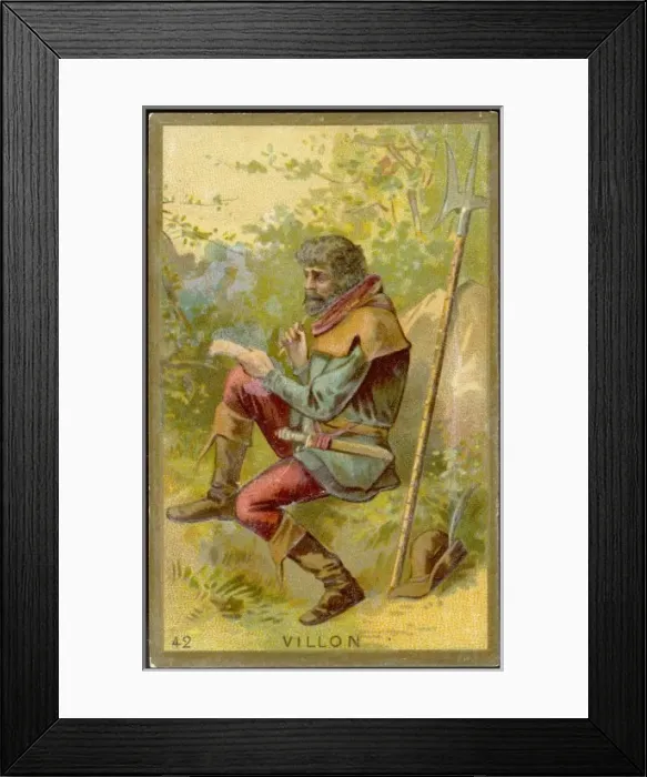 Framed Print : Francois Villon Framed Print : Francois Villon