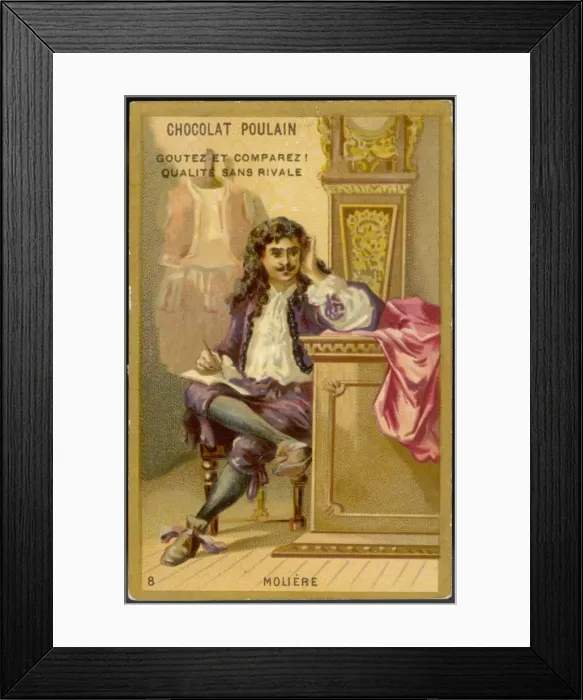Framed Print : Jean-Baptiste Moliere Framed Print : Jean-Baptiste Moliere